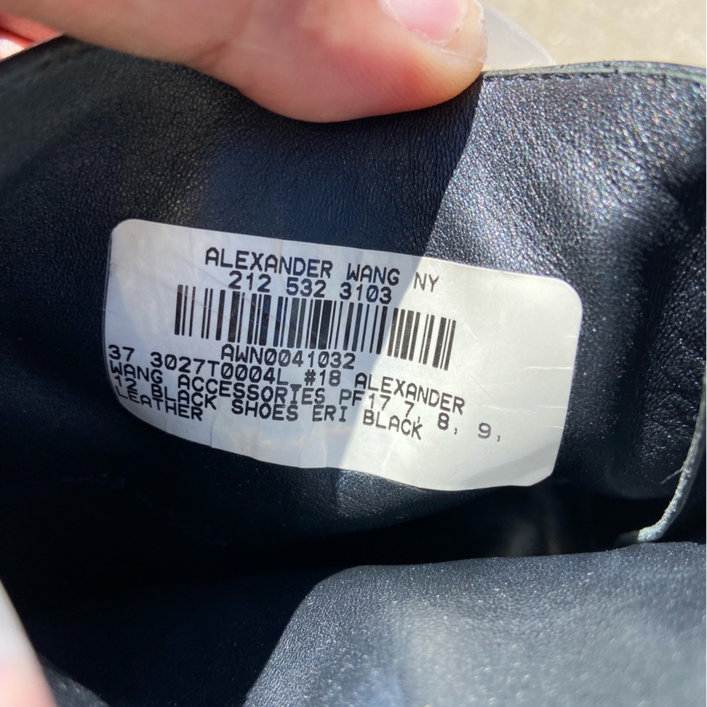 Alexander Wang, size 7, black boots - Picture 3 of 4